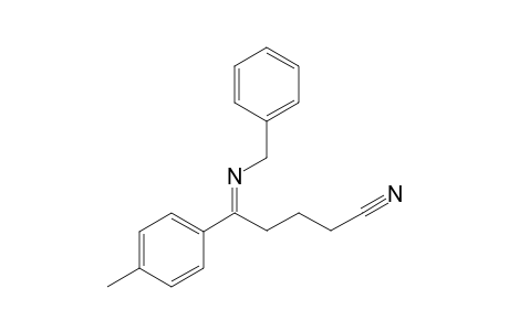 5-(Benzylimino)-5-(p-tolyl)pentanenitrile
