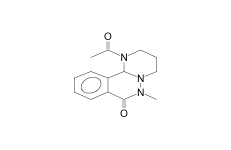 1-ACETYL-6-METHYLPERHYDROPYRIMIDO[2,1-A]PHTHALAZIN-7-ONE