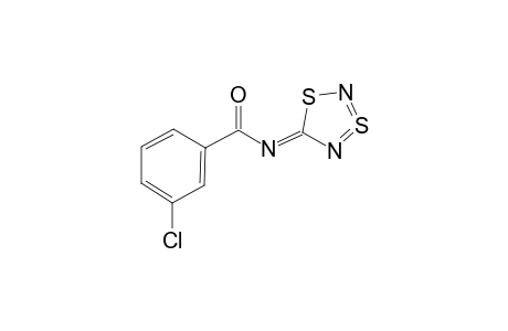 Benzamide, 3-chloro-N-5H-1,3,2,4-dithia(3-SIV)diazol-5-ylidene-