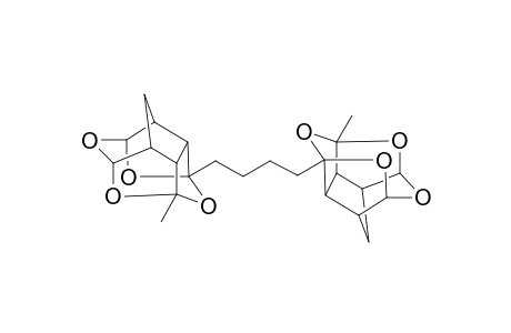 anti-1,4-Bis(7-methyl-2,4,6,13-tetraoxapentacyclo[5.5.1.0(3,11).0(8,12)]tridecane)butane