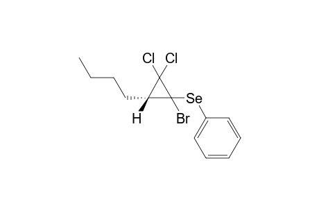 (3Z / 3E)-1,1-Dichloro-2-bromo-2-phenylseleno-3-butylcyclopropane