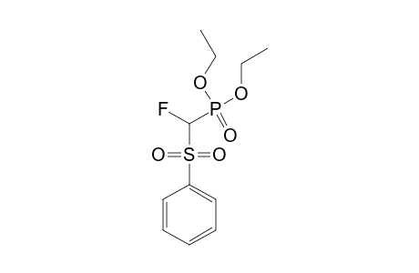 DIETHYL-(1-FLUORO-1-PHENYLSULFONYL)-METHYLPHOSPHONATE