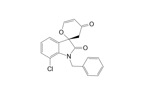 (S)-1-benzyl-7-chlorospiro[indoline-3,2'-pyran]-2,4'(3'H)-dione