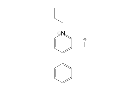 4-Phenyl-1-propylpyridinium iodide