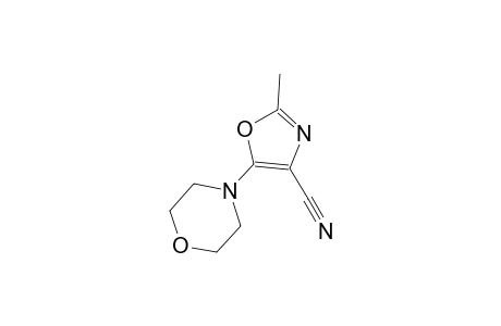 2-Methyl-5-(4-morpholinyl)-4-oxazolecarbonitrile