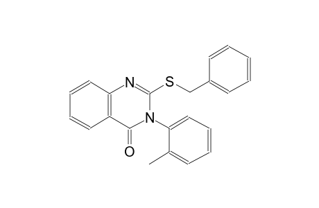 2-(benzylsulfanyl)-3-(2-methylphenyl)-4(3H)-quinazolinone