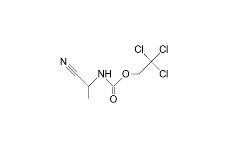 N-B-Trichloroethyloxycarbonyl-(S)-alanylnitrile