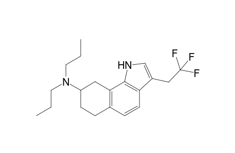 dipropyl-[3-(2,2,2-trifluoroethyl)-6,7,8,9-tetrahydro-1H-benz[g]indol-8-yl]amine