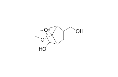 6-Hydroxymethyl-8,8-dimethoxybicyclo[3.2.1]oct-3-en-2-ol