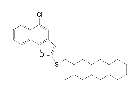 2-n-Hexadecylsulfanyl-5-chloronaphtho[2,3-a]furan