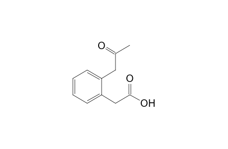 2-[2-(2-oxopropyl)phenyl]acetic acid