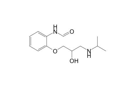 1-(o-formamidophenoxy)-3-isopropylaminopropan-2-ol