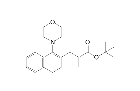 (Z)-tert-Butyl 3-(1-morpholino-3,4-dihydronaphth-2-yl)-2-methylbutanoate