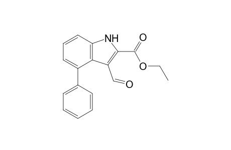 Ethyl 3-Formyl-4-phenyl-1H-indole-2-carboxylate
