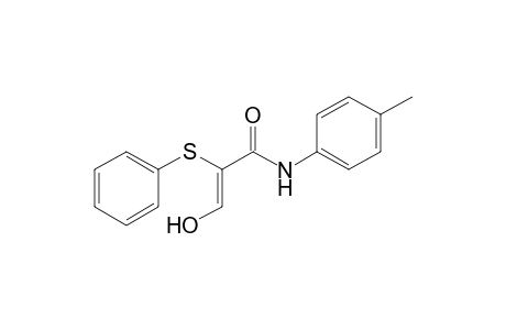 Z-3-Hydroxy-N-(4-methylphenyl)-2-(phenylsulfanyl)propenamide