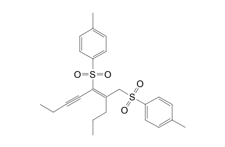 5-Tosyl-6-(tosylmethyl)-5-nonen-3-yne