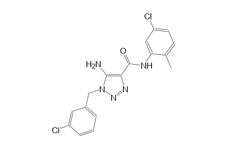 1H-1,2,3-triazole-4-carboxamide, 5-amino-N-(5-chloro-2-methylphenyl)-1-[(3-chlorophenyl)methyl]-