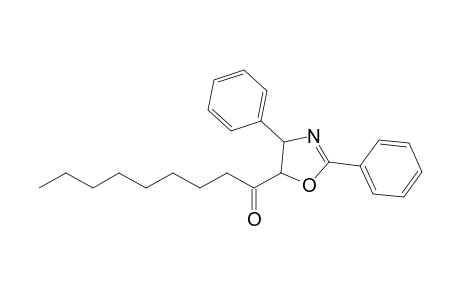 2,4-Diphenyl-5-(1-oxononyl)-2-oxazoline
