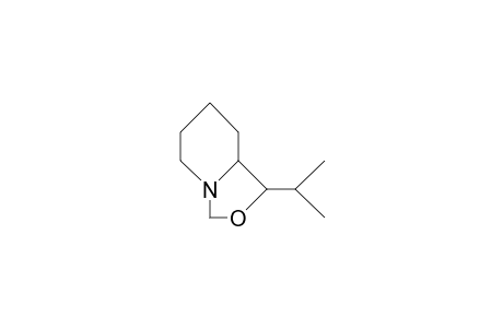 cis(H1,H8A)-1-Isopropyl-perhydro-oxazolo(3,4A)pyridine