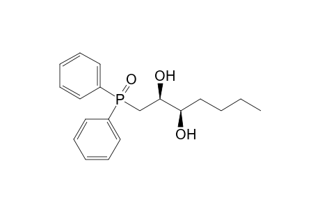 (2S,3R)-1-diphenylphosphorylheptane-2,3-diol