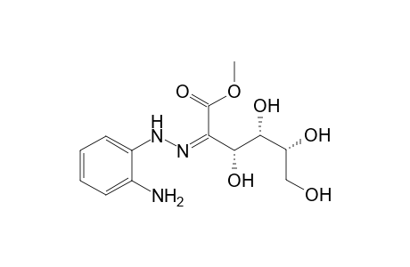 Methyl (Z)-2-(2'-aminophenylhydrazono)-D-arabino-hexulosonate