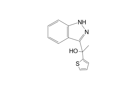 1-(1H-Indazol-3'-yl)-1-[thiophen-2"-yl]-ethanol