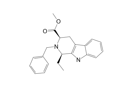 CIS-2-BENZYL-1-ETHYL-3-(METHOXYCARBONYL)-1,2,3,4-TETRAHYDRO-9H-PYRIDO-[3.4-B]-INDOLE