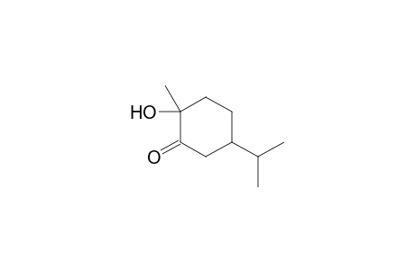 2-Hydroxy-2-methyl-5-isopropylcyclohexanone