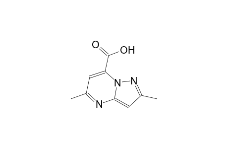 pyrazolo[1,5-a]pyrimidine-7-carboxylic acid, 2,5-dimethyl-