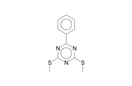 2,4-Bis(methylsulfanyl)-6-phenyl-1,3,5-triazine