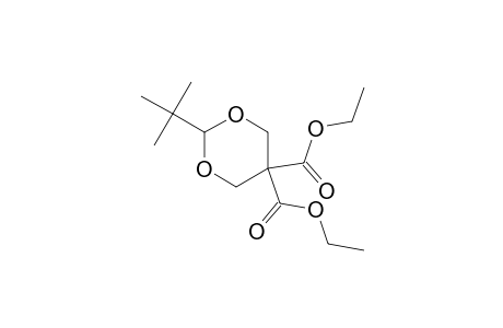 5,5-Bis(Carboethoxy)-2-(tert-butyl)-1,3-Dioxane