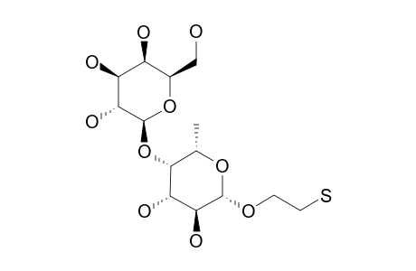 2-SULFANYLETHYL-BETA-D-GALACTOPYRANOSYL-(1->4)-BETA-L-FUCOPYRANOSIDE
