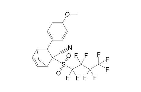 2-Cyano-3-(4-methoxyphenyl)-2-(nonafluorobutanesulfonyl)bicyclo[2.2.1]hept-5-ene