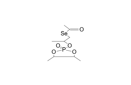 2-OXO-2-(3-ACETYLSELENOPROP-2-YLOXY)-4,5-DIMETHYL-1,3,2-DIOXAPHOSPHOLANE