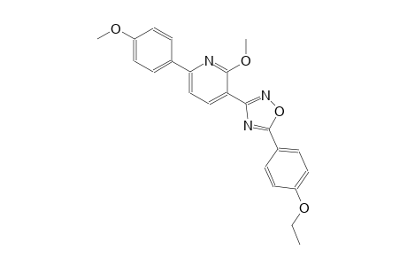 3-[5-(4-ethoxyphenyl)-1,2,4-oxadiazol-3-yl]-2-methoxy-6-(4-methoxyphenyl)pyridine