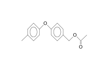 4-(4-Methyl-phenoxy)-benzenemethanol acetate