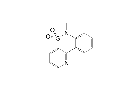 6-Methylbenzo[c]pyrido[2,3-e][1,2]thiazine-5,5-dioxide