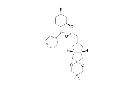 (Tetrahydro-5,5-dimethylspiro[1,3-dioxane-2,2'-(1'H)-pentalen]-5'(3'H)-ylidene)-5-methyl-2-(1'-methyl-1'-phenylethyl)cyclohexyl acetate