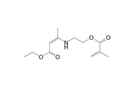 (Z)-ethyl 3-((2-(methacryloyloxy)ethyl)amino)but-2-enoate