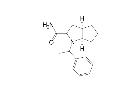 Cyclopenta[b]pyrrole-1(2H)-carboxamide, hexahydro-N-(1-phenylethyl)-, [3aR-[1(R*),3a.alpha.,6a.alpha.]]-