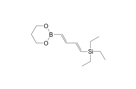 1-(Triethylsilyl)-4-(1',3'-dioxaborinan-2'-yl)buta-1,3-diene