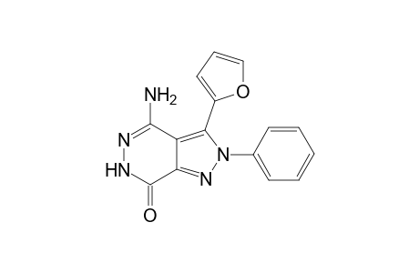 4-Amino-3-(furan-2-yl)-2-phenyl-2H-pyrazolo[3,4-d]pyridazin-7(6H)-one