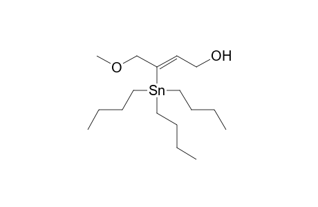 4-Methoxy-3-(tributyl)stannanylbut-2-en-1-ol