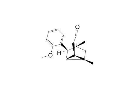 (1S,2R,5R,6S,7S)-1,5-Dimethyl-6-(2-methoxyphenyl)tricyclo[3.2.1.0(2,7)]octan-4-one