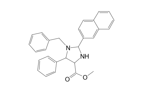 Methyl 1-benzyl-2-(2'-naphthyl)-5-phenylimidazolidine-4-carboxylate
