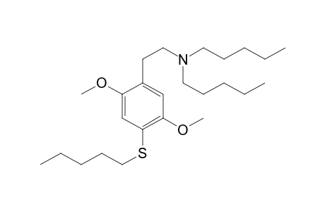 N,N-Dipentyl-2-(2,5-dimethoxy-4-((pentyl)thio)phenyl)ethanamine
