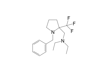 N-Benzyl-2-{[(N,N-diethyl)amino]methyl}-2-(trifluoromethyl)pyrrolidine