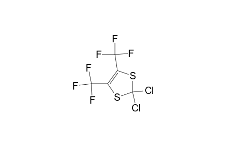 2,2-dichloro-4,5-bis(trifluoromethyl)-1,3-dithiacyclopent-4-ene