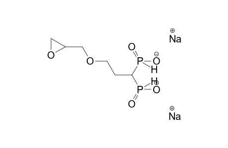 DISODIUM-(3-OXIRANYLMETHOXYPROPYL)-1,1-BIS-H-PHOSPHINATE