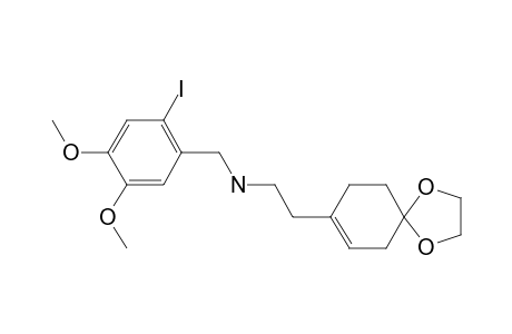 [2-(1,4-DIOXASPIRO-[4.5]-DEC-7-EN-8-YL)-ETHYL]-(2-IODO-4,5-DIMETHOXYBENZYL)-AMINE
